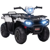 12V Kids Electric Quad Bike | LED Headlights, Music & USB Port Ride-On Ages 3–5