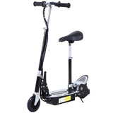 Foldable Electric Scooter with Seat Adjustable Kids Powered Ride On Scooter