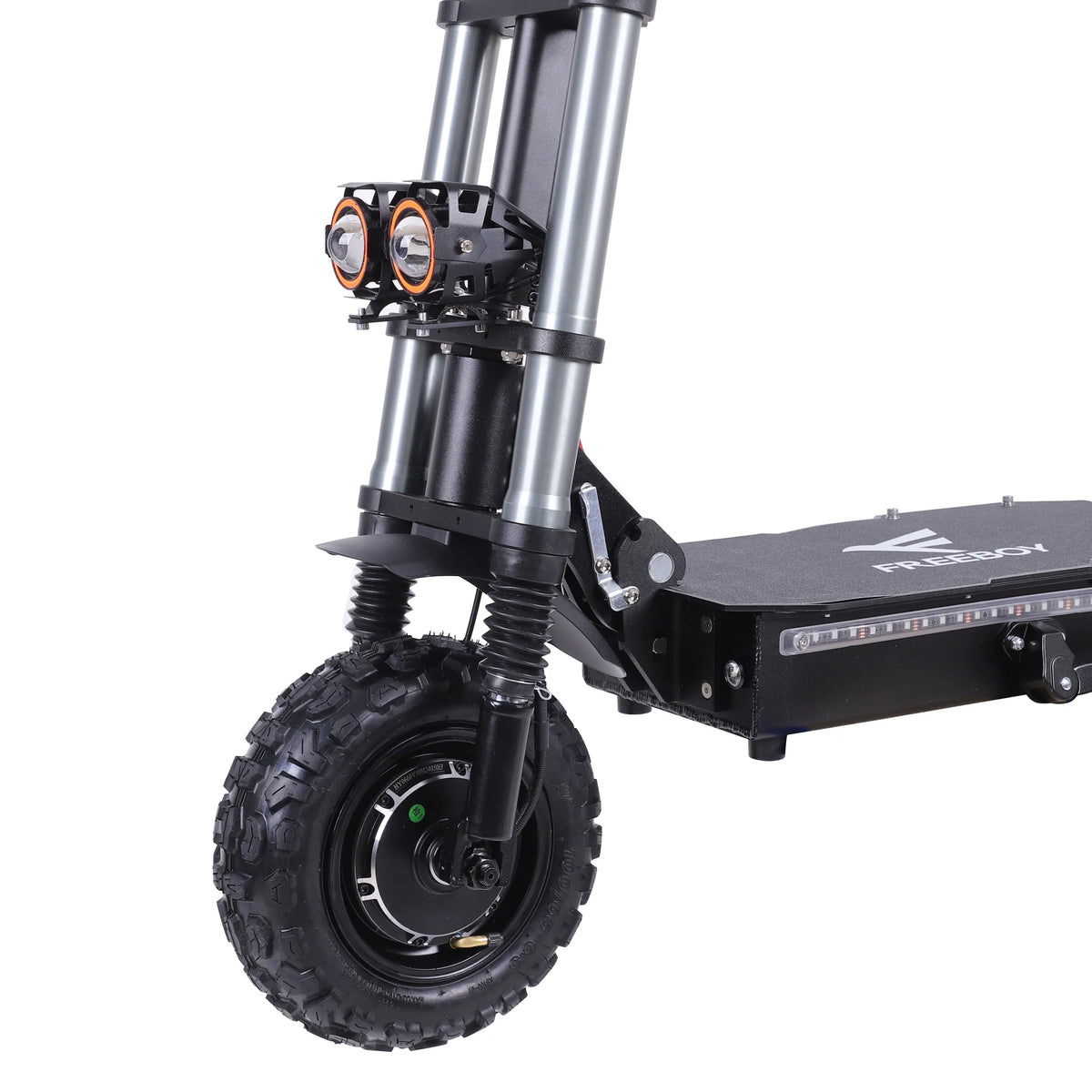 J30MAX Off-Road Electric Scooter with 60V 38Ah Battery, Full Suspension and Dual Hydraulic Disc Brakes