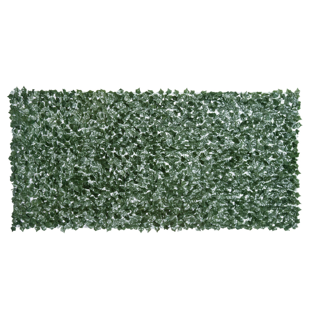 1-Piece Artificial Leaf Hedge Screen Privacy Fence Panel for Garden, Outdoor & Indoor Decor, Dark Green, 3M x 1.5M