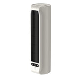 USB Rechargeable Bladeless Air Cooler Wall Mount or Desktop 3 Speeds LED Touch Screen 3000mAh for Bedroom Office