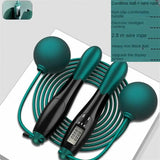 Smart Cordless Jump Rope | LCD Counter, Calorie Tracker & Speed Skipping for Gym & Home