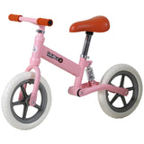 Kids Balance Bike with Stabilizers Adjustable Seat Training Bike for Toddlers