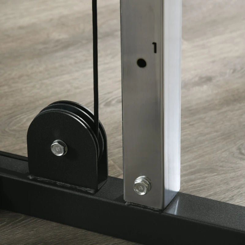 Multifunction Home Gym Machine with Pull Up Bar – 15 Position Adjustable Strength Training Equipment