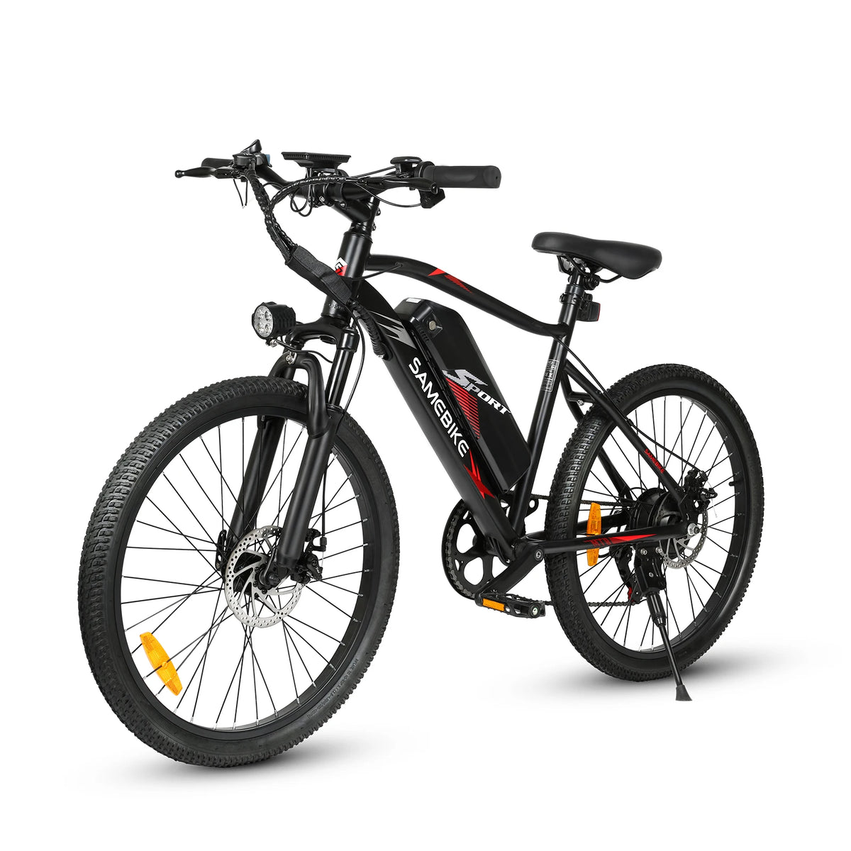 EBE2 24 Inch Electric Mountain Bike with Torque Sensor, 36V 13Ah Removable Battery and Shimano 7-Speed