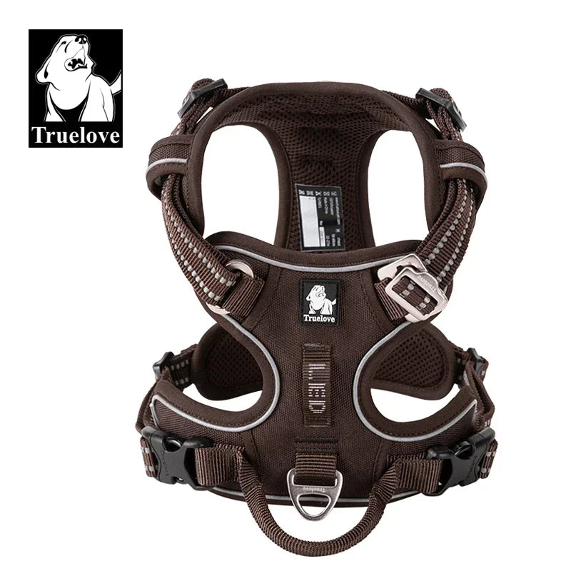 Truelove Reflective Dog Harness Camouflage Adjustable Nylon Pet Harness