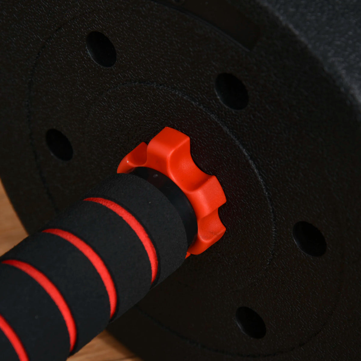 25kg 2-in-1 Adjustable Dumbbell & Barbell Weight Set