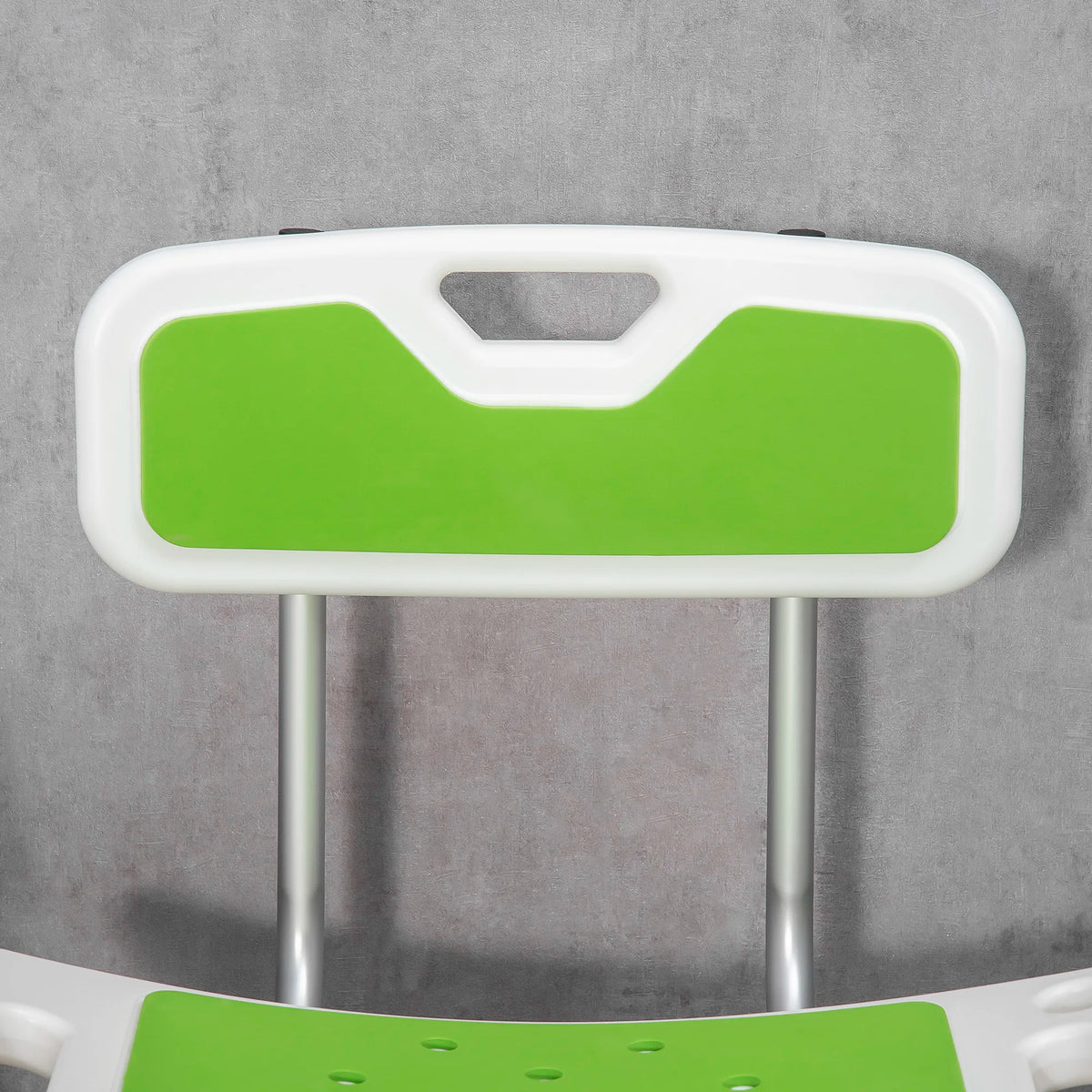 Adjustable Shower Stool for Elderly and Disabled Use, Green