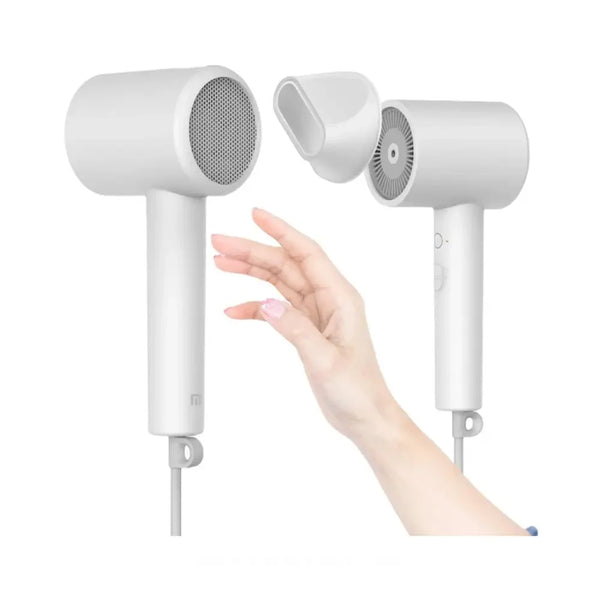 Ionic Hair Dryer H300 with 57°C Smart Temperature Control and Concentrator Nozzle, White