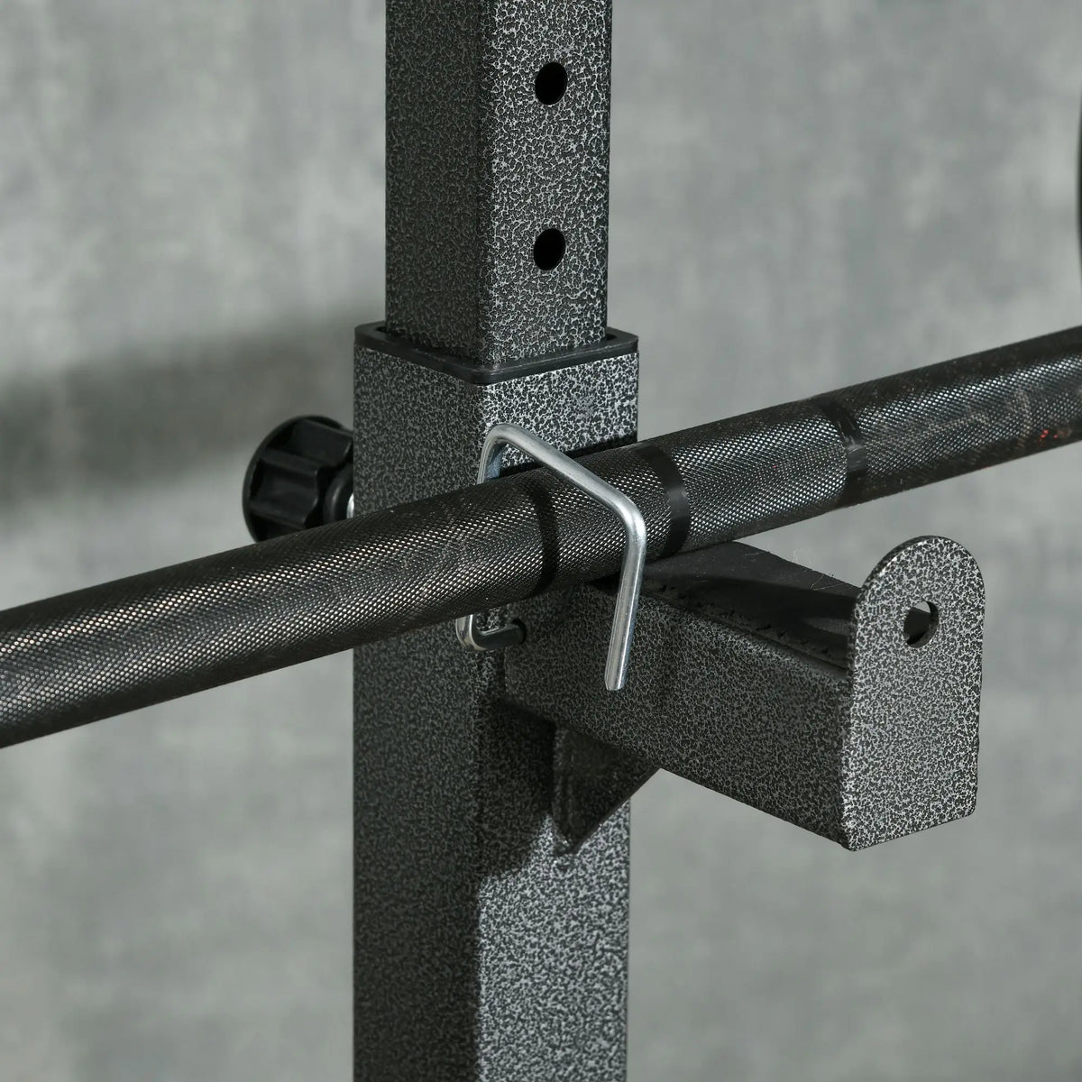 Heavy-Duty Adjustable Squat Rack for Home Gyms, 150kg Capacity