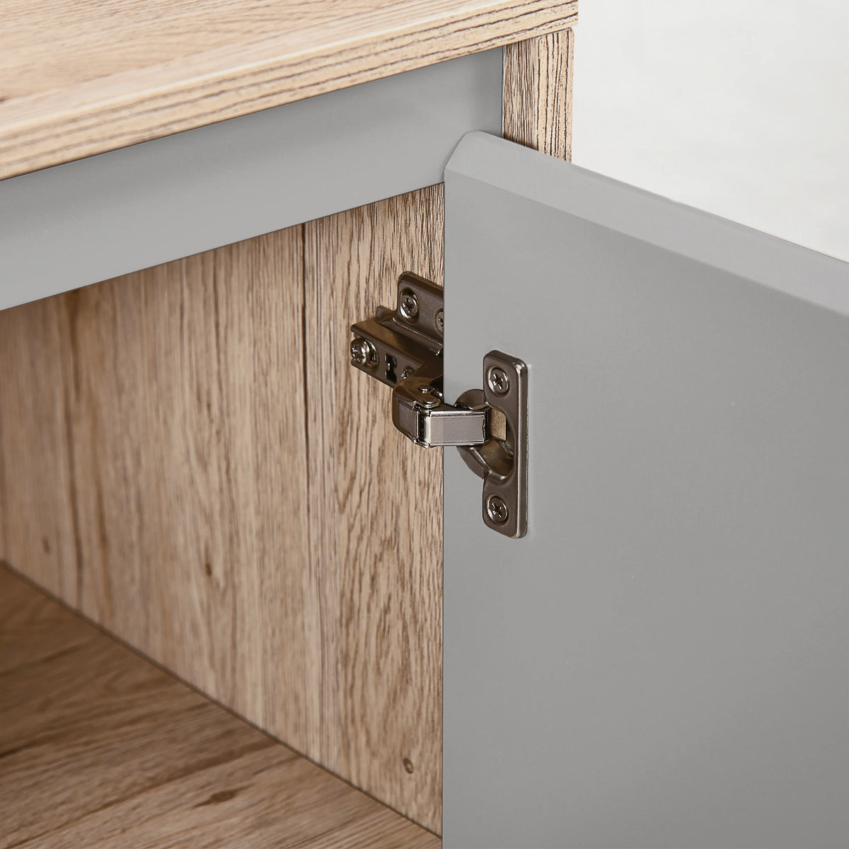 Under-Sink Storage Cabinet with Adjustable Shelf, 2 Doors