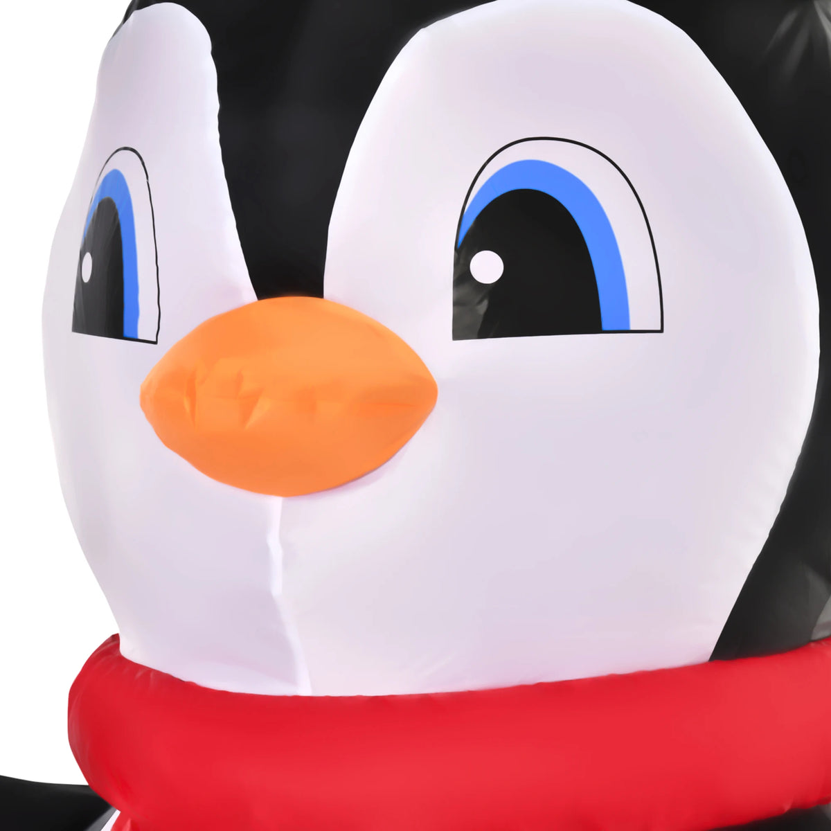 8ft Inflatable Christmas Penguin with Built-in LED Lights