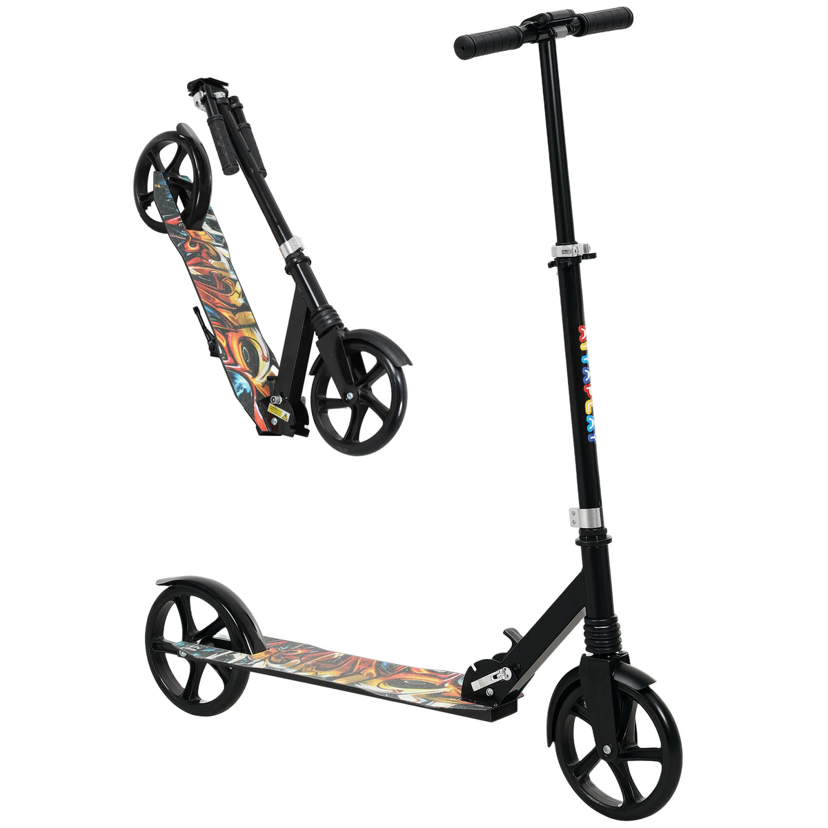 Kids Foldable Kick Scooter with Adjustable Handlebar