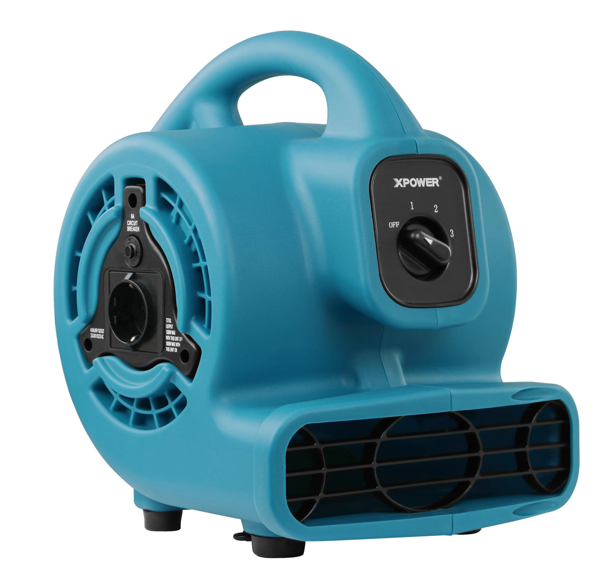 P-80A Centrifugal Air Mover, Stackable Carpet Dryer and Floor Blower Fan
