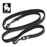 Truelove 7 in 1 Dog Lead Adjustable Hands Free Double Leash Reflective