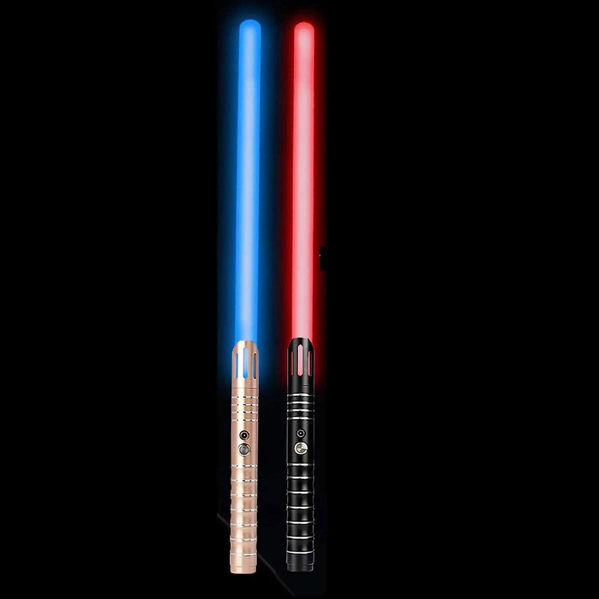 Light Up Saber 16 Colours RGB LED Laser Sword with Sound Effects Metal Handle Quiet Mode for Kids Cosplay and Christmas Gift