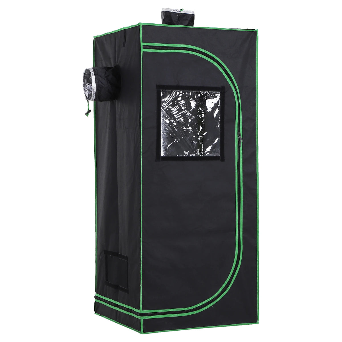 Indoor Grow Tent with Mylar Lining and Observation Window, 60 x 60 x 140cm