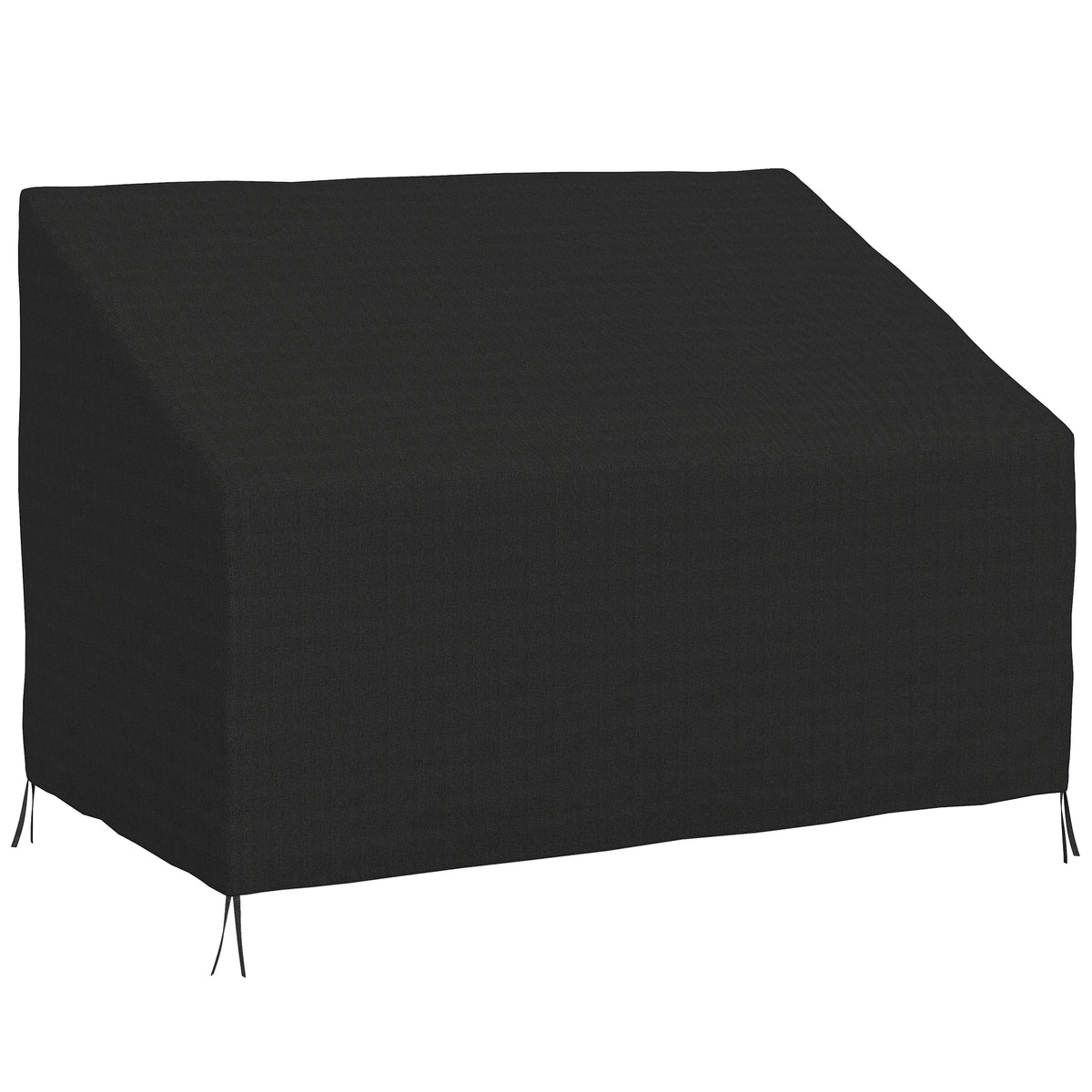 600D Oxford Cloth Furniture Cover, 2 Seater Sofa Protector for Garden Patio, Waterproof
