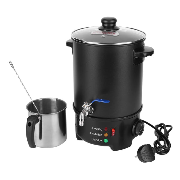 6L Electric Wax Melting Pot with Pouring Spout for Candle and Soap Making