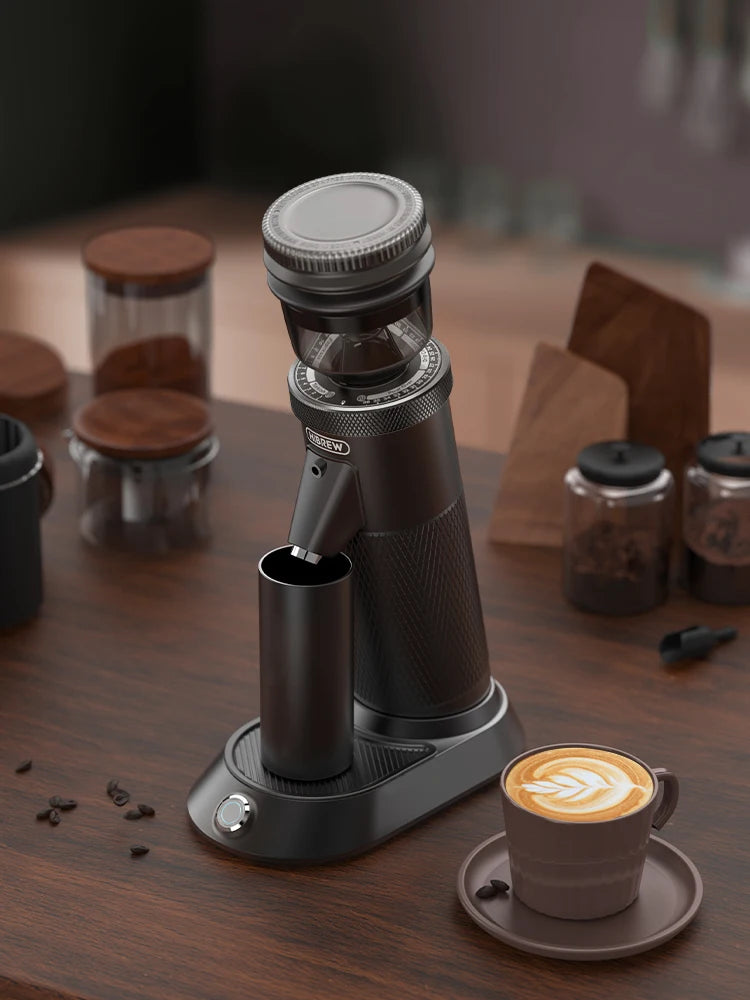 Electric Conical Burr Coffee Grinder – Portable Espresso & Turkish Coffee Mill