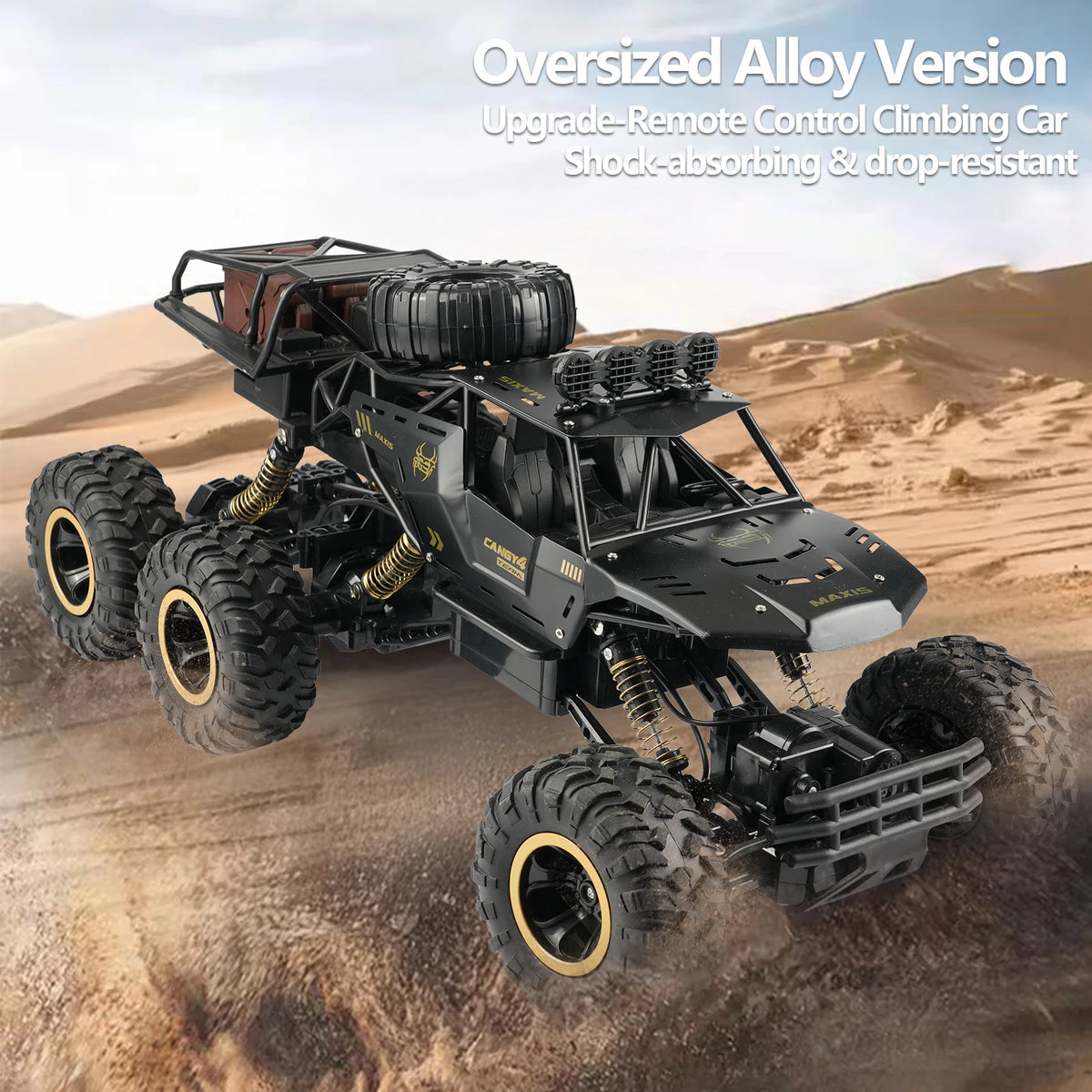 1:12 Scale 4WD RC Car 2.4G Remote Control Buggy 4x4 Off-Road Truck with Metal and ABS Construction for Kids and Adults