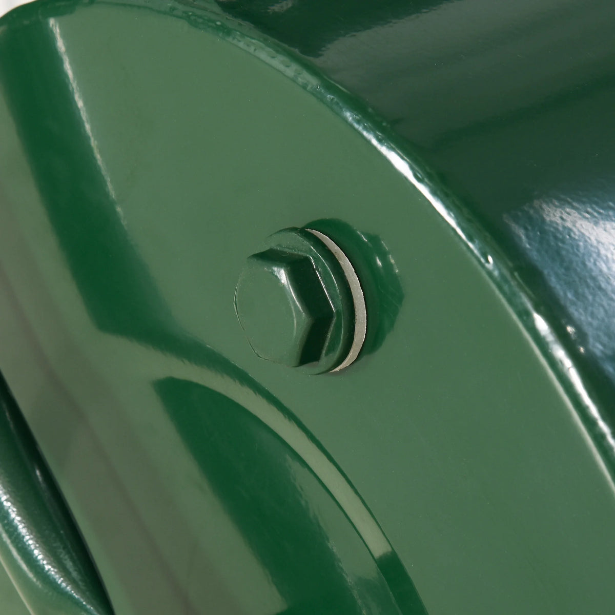 40L Garden Lawn Roller, Water or Sand Filled Push Roller with Scraper Bar, Green