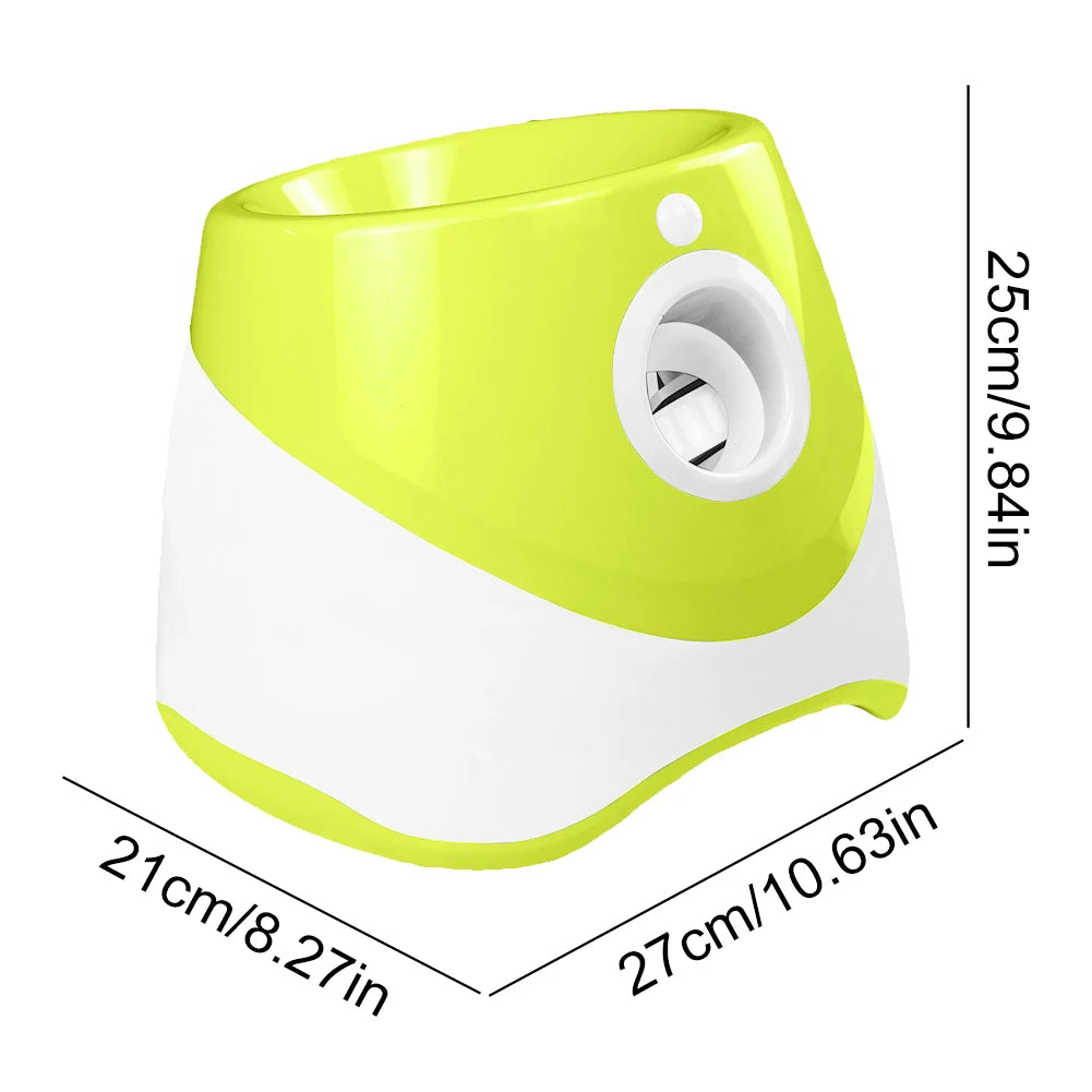 Automatic Dog Tennis Ball Launcher Toy, Interactive Pet Throwing Machine with USB Rechargeable Catapult