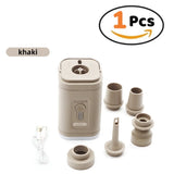 Portable Mini Air Pump Mattress Vacuum Pump Bags Clothes Wireless Electric Air Pump Compressor,For Pool Floats, Vacuum Bags