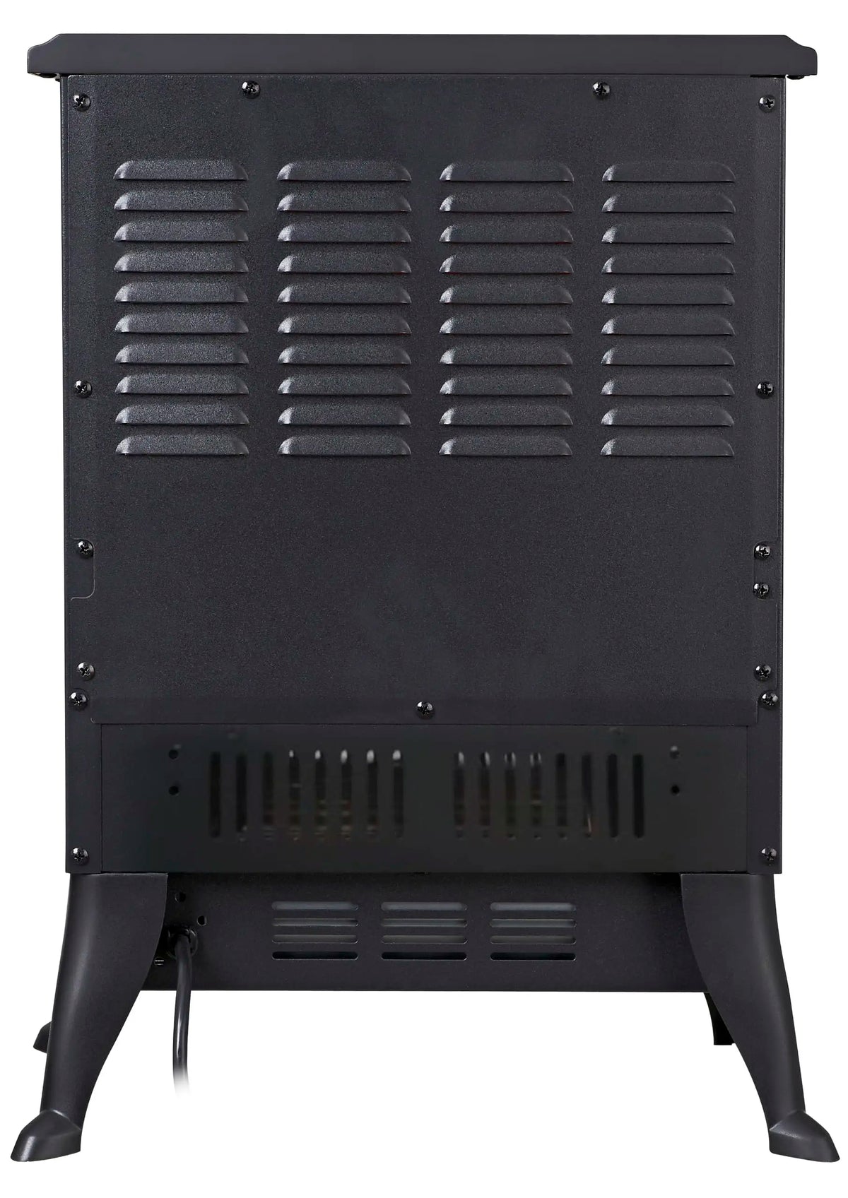 Freestanding Electric Fireplace Heater, 900W/1800W with Thermostat