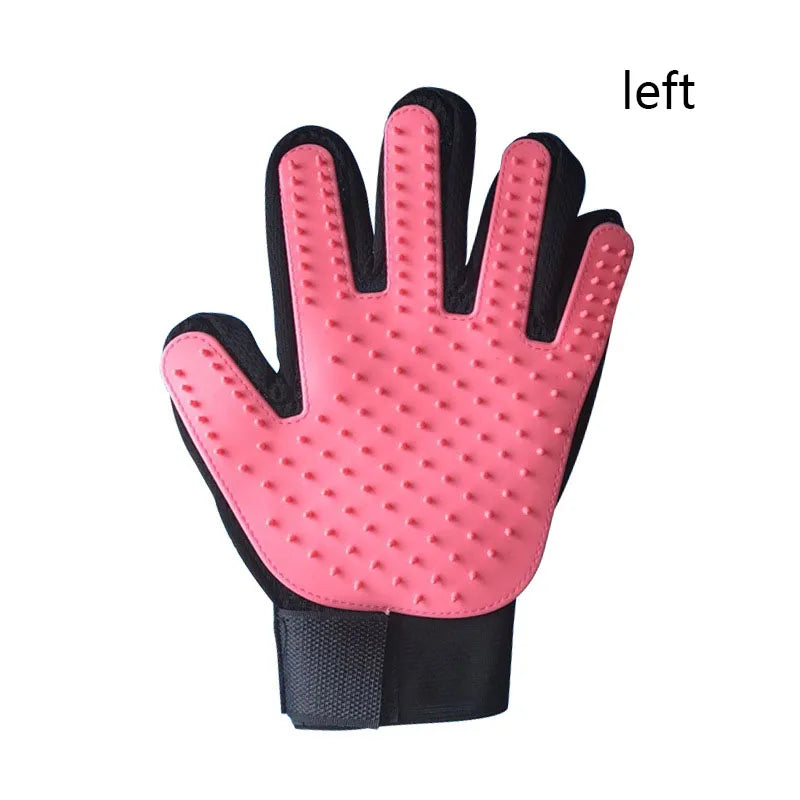Pet Grooming Glove | Silicone Deshedding & Massage Brush for Dogs & Cats