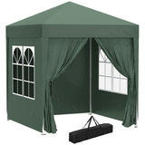2 x 2m Pop Up Garden Gazebo with Removable Walls, UV-Resistant Oxford Cover and Carry Bag
