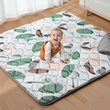 Foldable Baby Play Mat Thick Foam Crawling Mat – Non-Slip Soft Playpen Mat