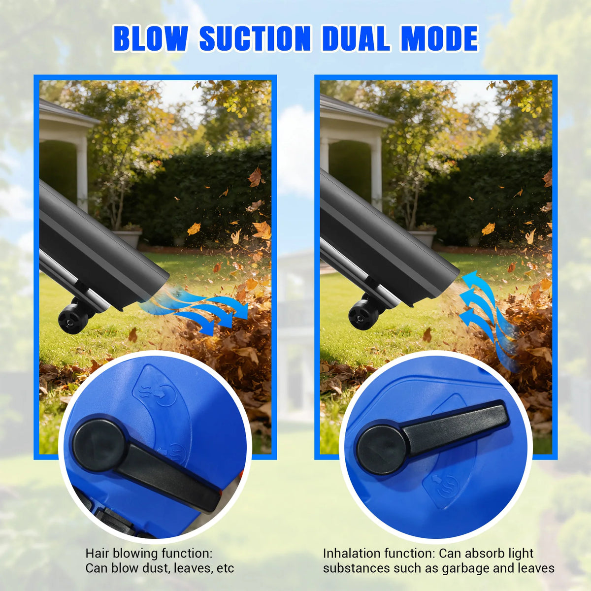3-in-1 Electric Leaf Blower, Garden Vacuum and Mulcher 3500W with 35L Bag and 10m Cable