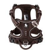 Truelove No Pull Dog Harness Reflective Breathable XS-XL Sizes for Small Medium Large Dogs Night Walking