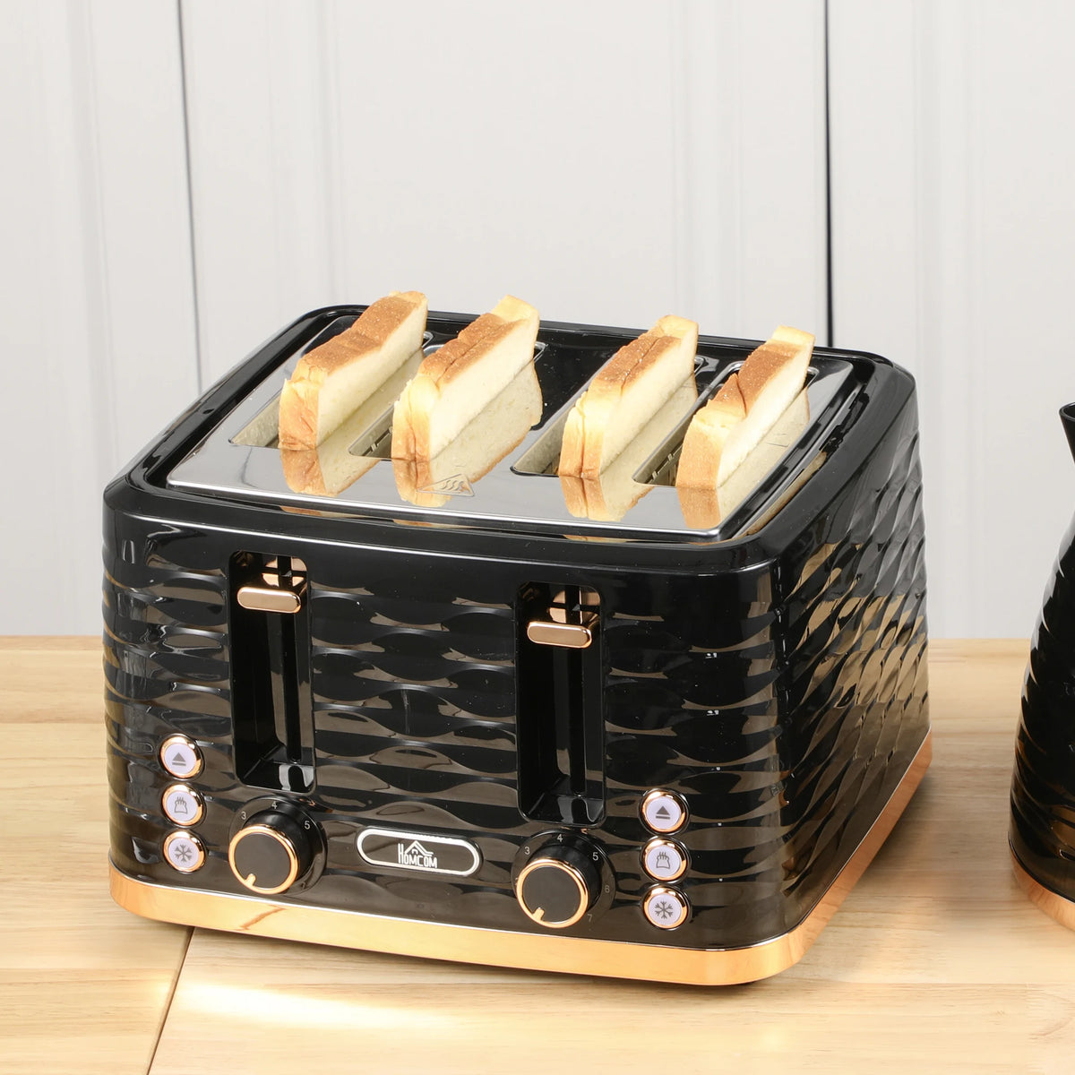 4-Slice Toaster with 7 Browning Levels, 1600W
