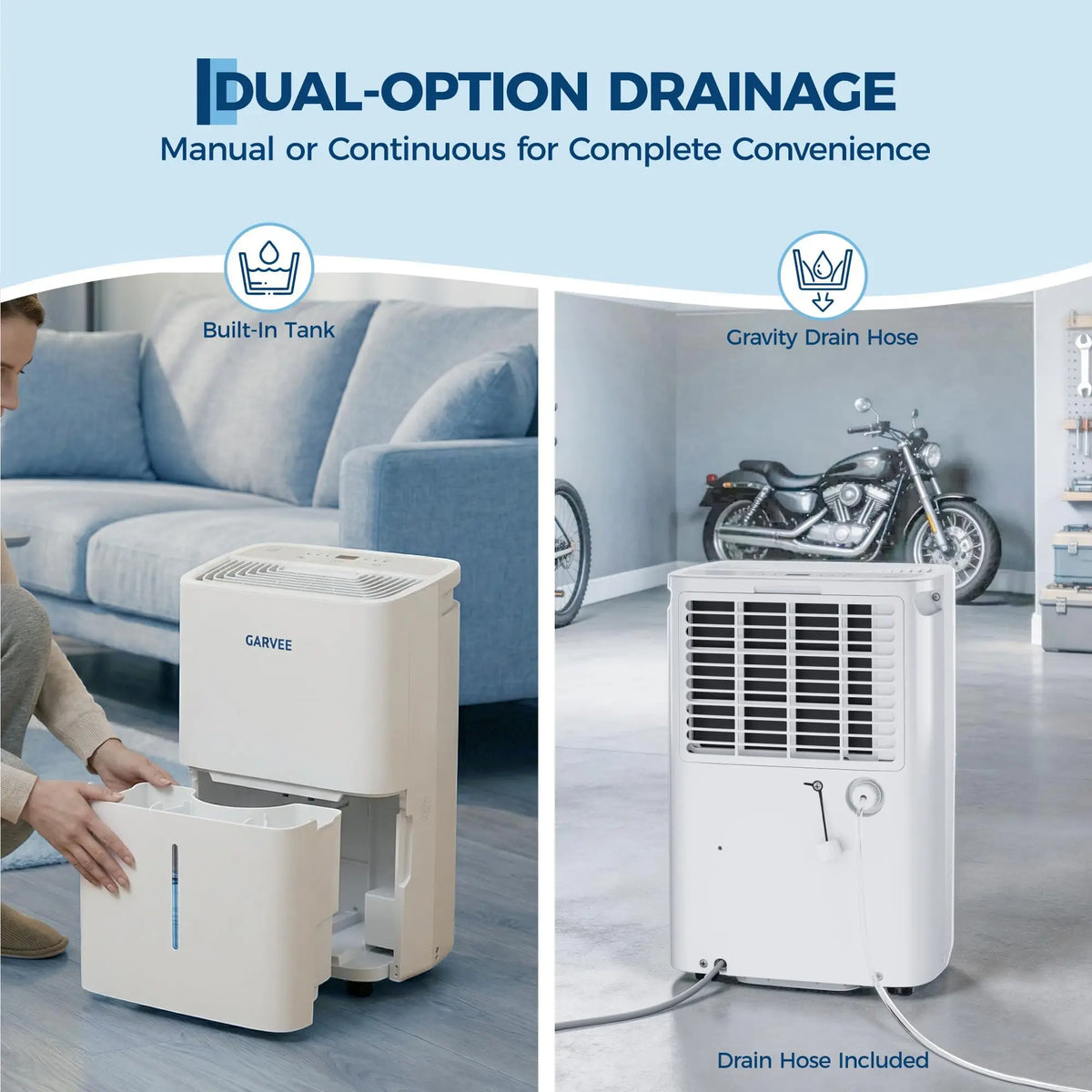 20L Dehumidifier with Large Visible Water Tank and R290 Refrigerant