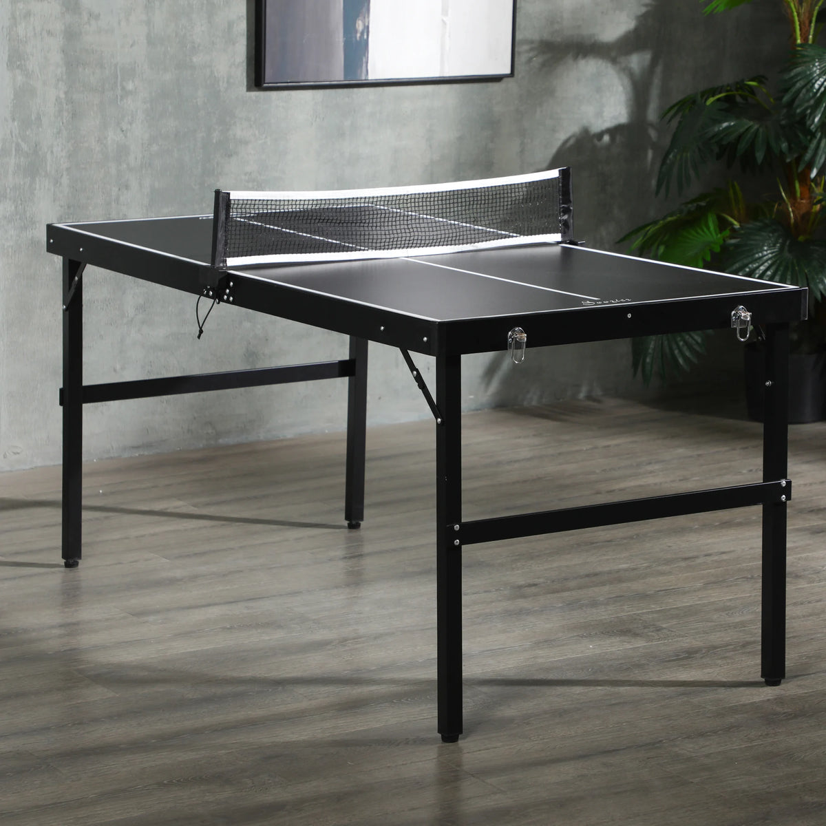 5ft Mini Table Tennis Table, Folding Ping Pong Table
