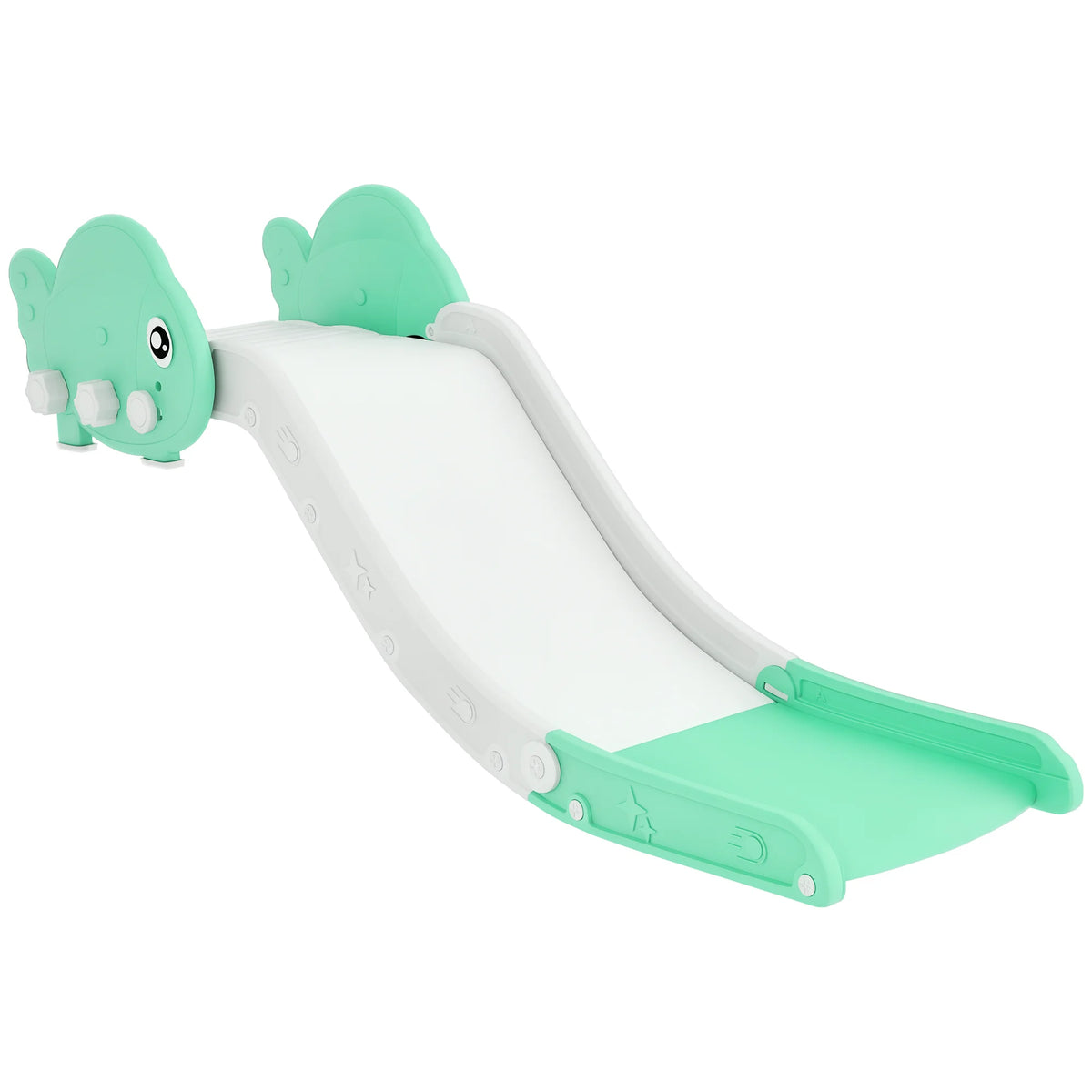 Toddler Sofa Slide with 130cm Slide, for Sofas, Beds and Stairs, Green