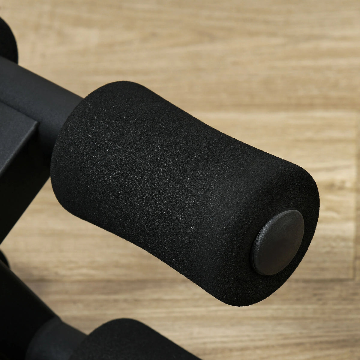 Tib Bar for Lower Leg Training, Fits 5cm Weight Plates, Black