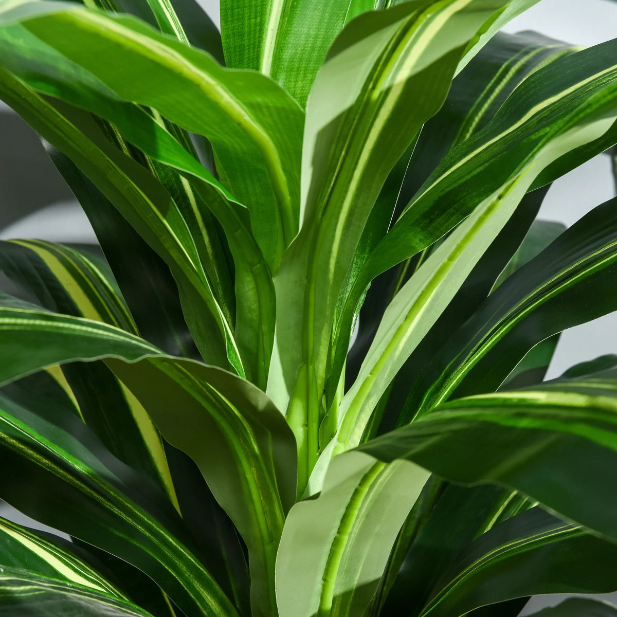 Artificial Dracaena Plant 110cm/3.6ft Fake Potted Tree for Home or Office