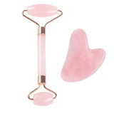 Natural Jade Roller & Gua Sha Set | Face Lifting Massager for Anti-Wrinkle & Skin Care