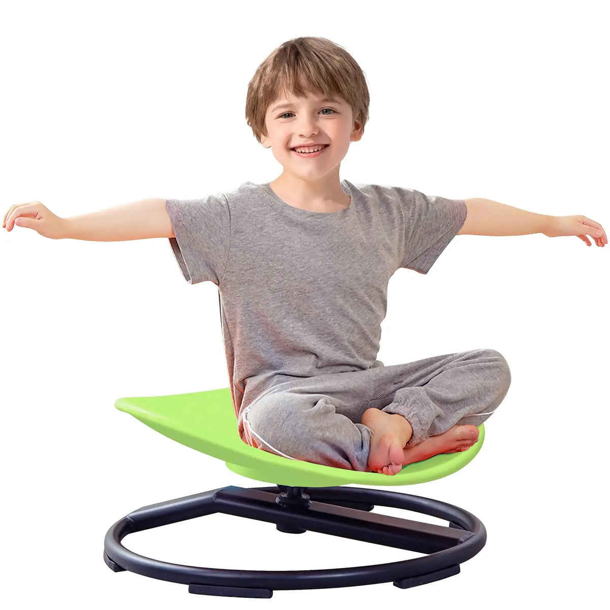 Kids Sensory Spin Chair Swivel Sit and Spin Toy for Coordination