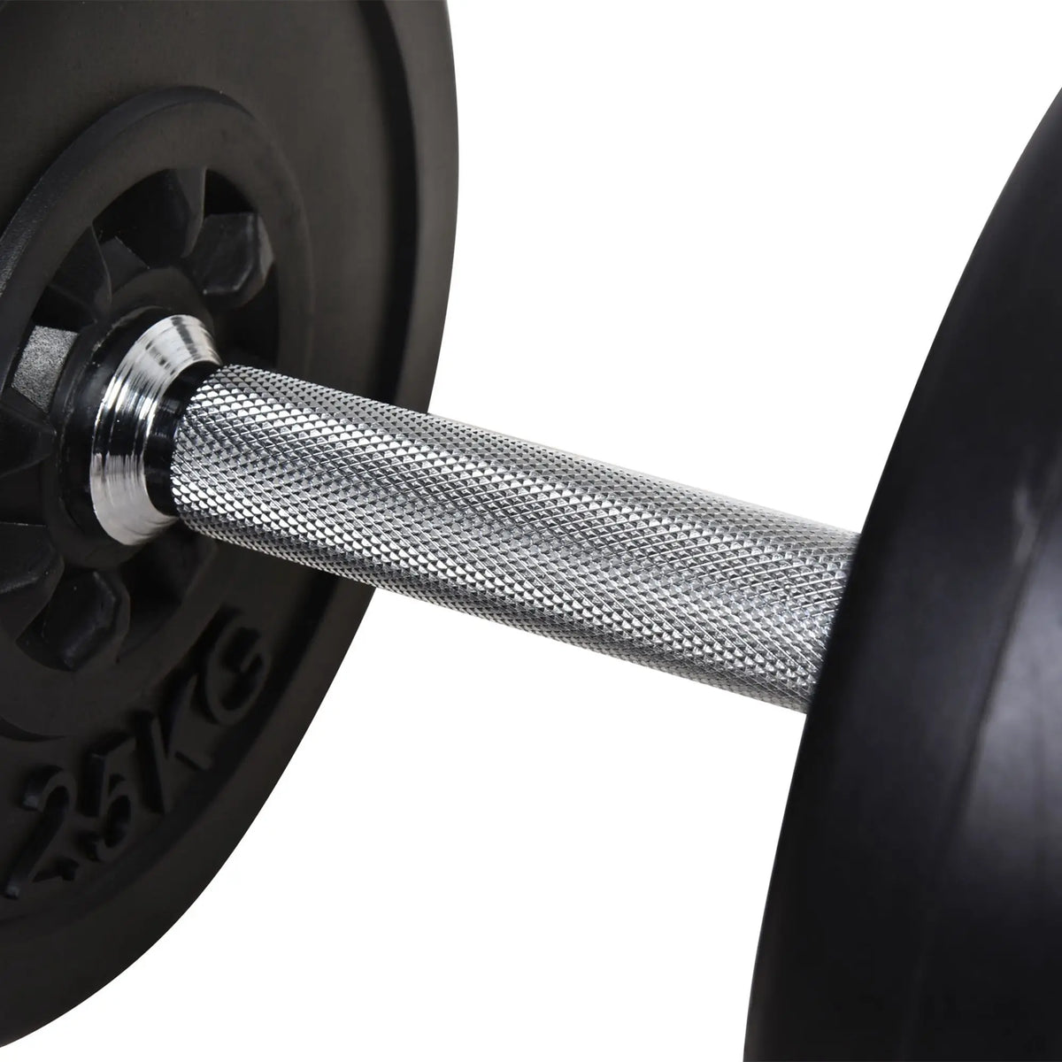 65kg Adjustable Barbell Weights Set, 2-in-1 Dumbbells and Barbell Set