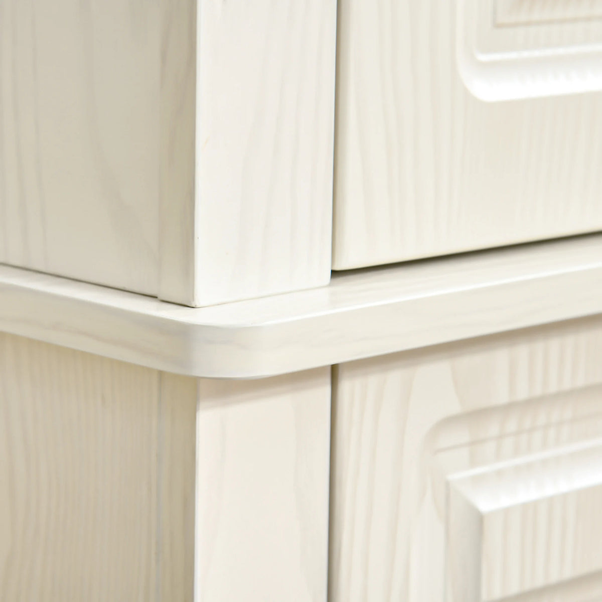 180cm Kitchen Pantry Storage Cabinet, Food Organiser Cupboard, White