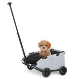 Lightweight Folding Pet Stroller – 4 Wheel 360° Rotating Dog & Cat Travel Cart