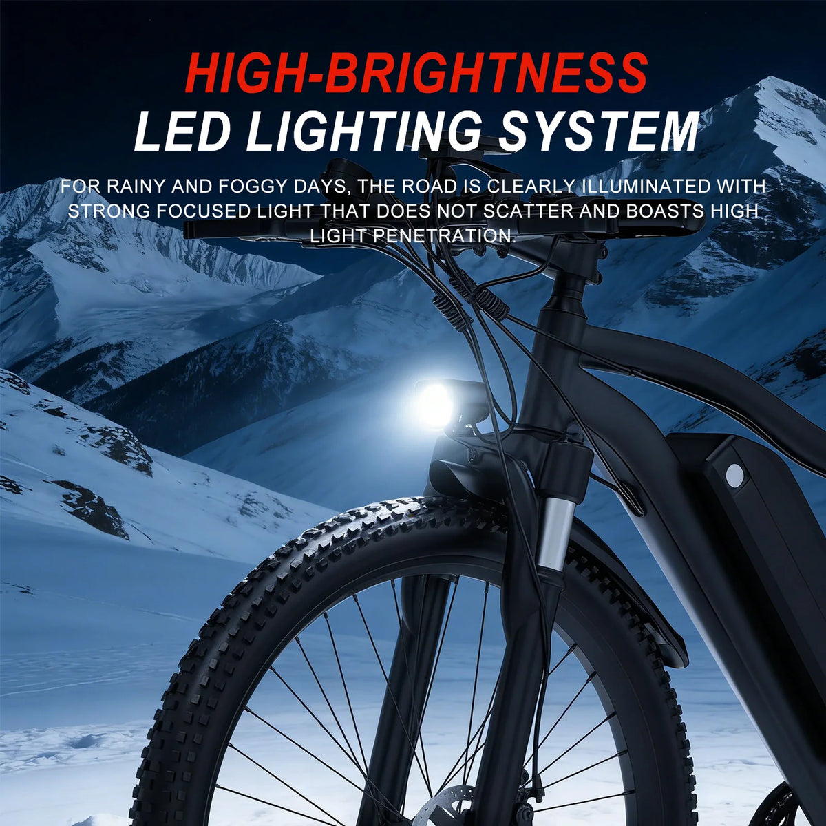 G73 26 Inch City Commuter Electric Bike with 250W Motor and 48V 13Ah Battery
