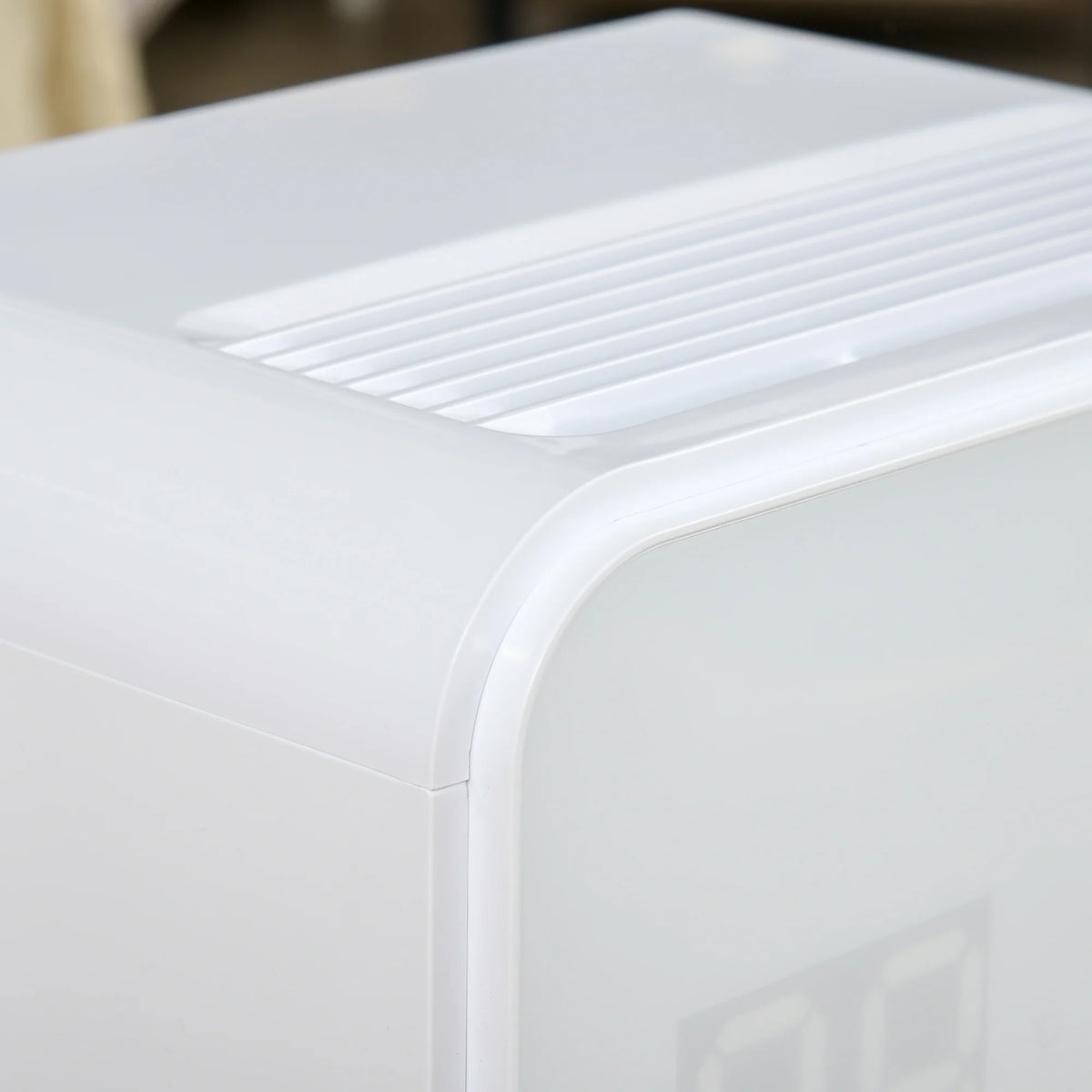 12L/Day Portable Dehumidifier with 2L Tank, Quiet 38dB Operation, White