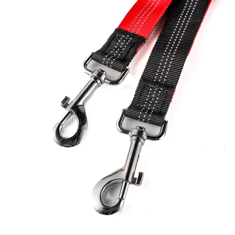Hands Free Dog Lead with Elastic Shock Absorber for Walking and Running, Adjustable Safety Leash