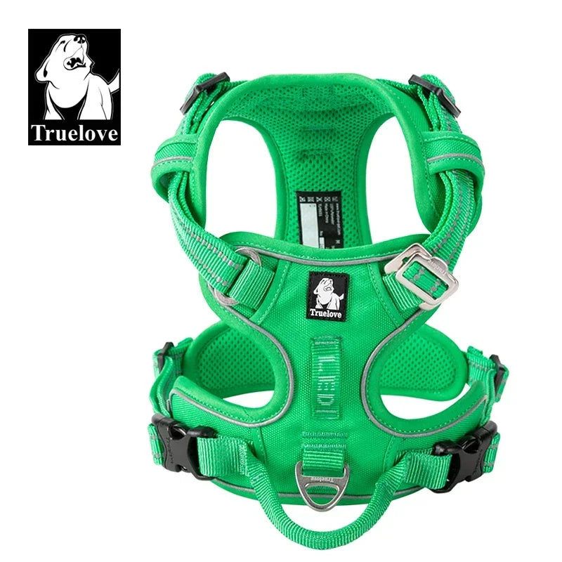 Truelove Reflective Dog Harness Camouflage Adjustable Nylon Pet Harness