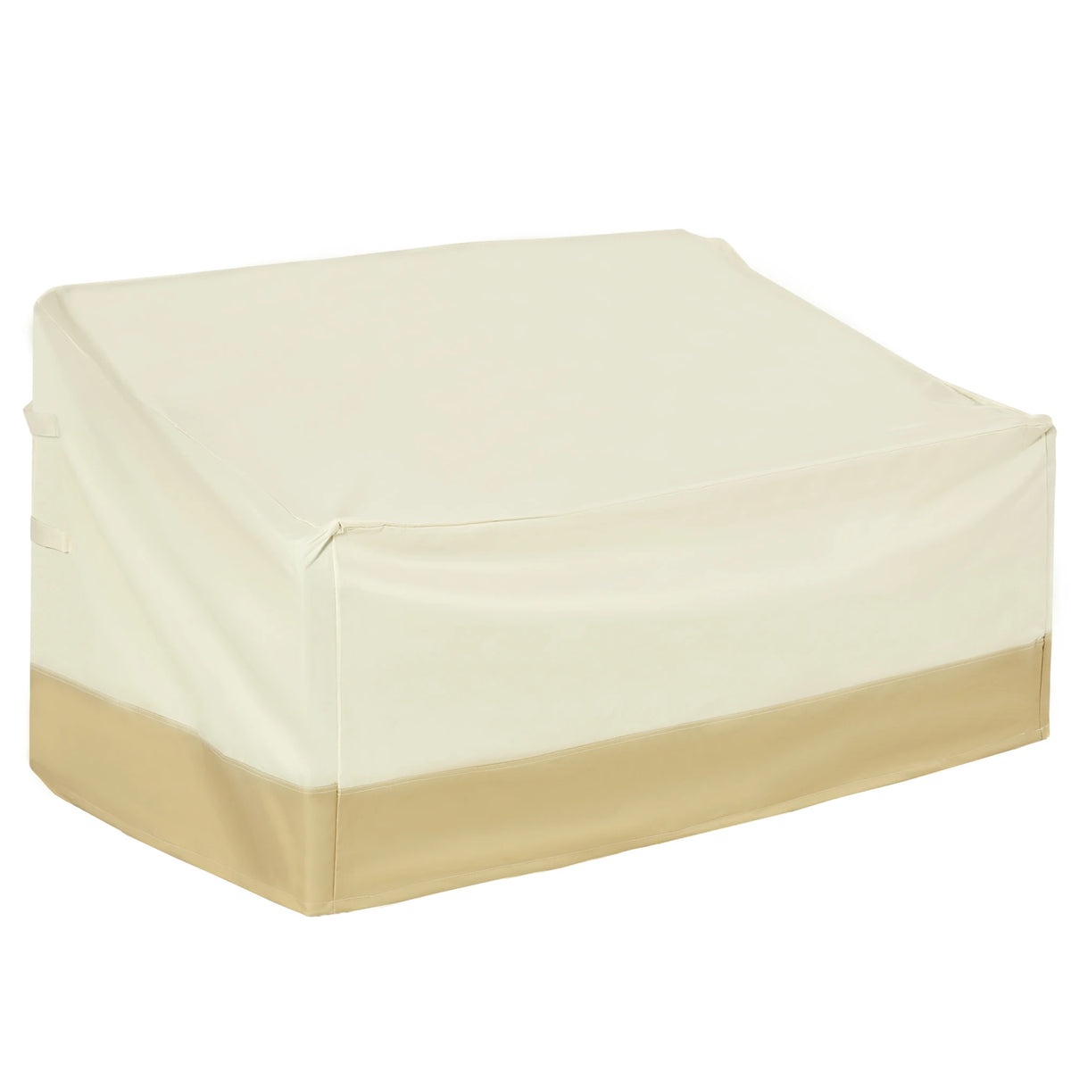 600D Oxford Cloth Furniture Cover, 3 Seat Rattan Chair Protector, Large Waterproof Garden Patio Cover, L152 x W87 x H58-79cm